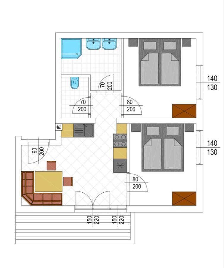 Апартаменты Haus Plattenkar Обертауэрн Экстерьер фото